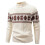 Hässliche Weihnachtspullover für Herren, Winterpullover aus Jacquard-Strick, lässiger Langarmpullover, weich, bequem, warm, modische 1