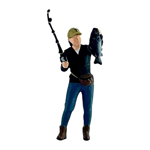1/64 Scale Resin Male Angler Figure