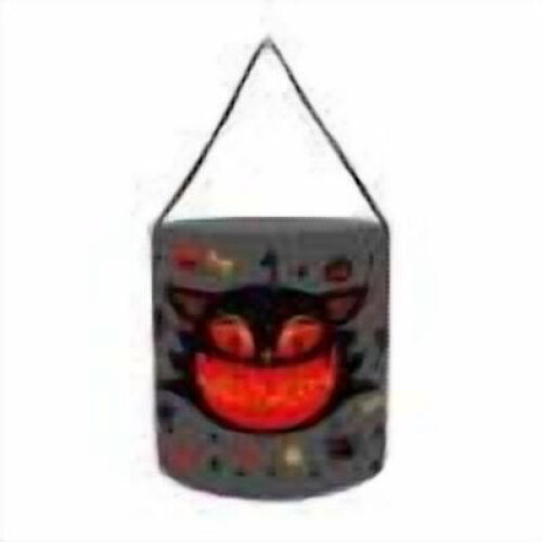 Halloween snoepzak – Canvas pompoenontwerp