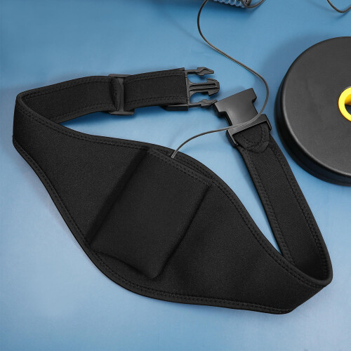 10Pièces Sac Ceinture Microphone Nylon Noir Ajustable Pour Supporteurs 2