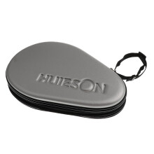 Professional Table Tennis Racket / Pong Paddle Case Cover Carry Bag with Zipper Closure And Handle Strap - Water & Portable