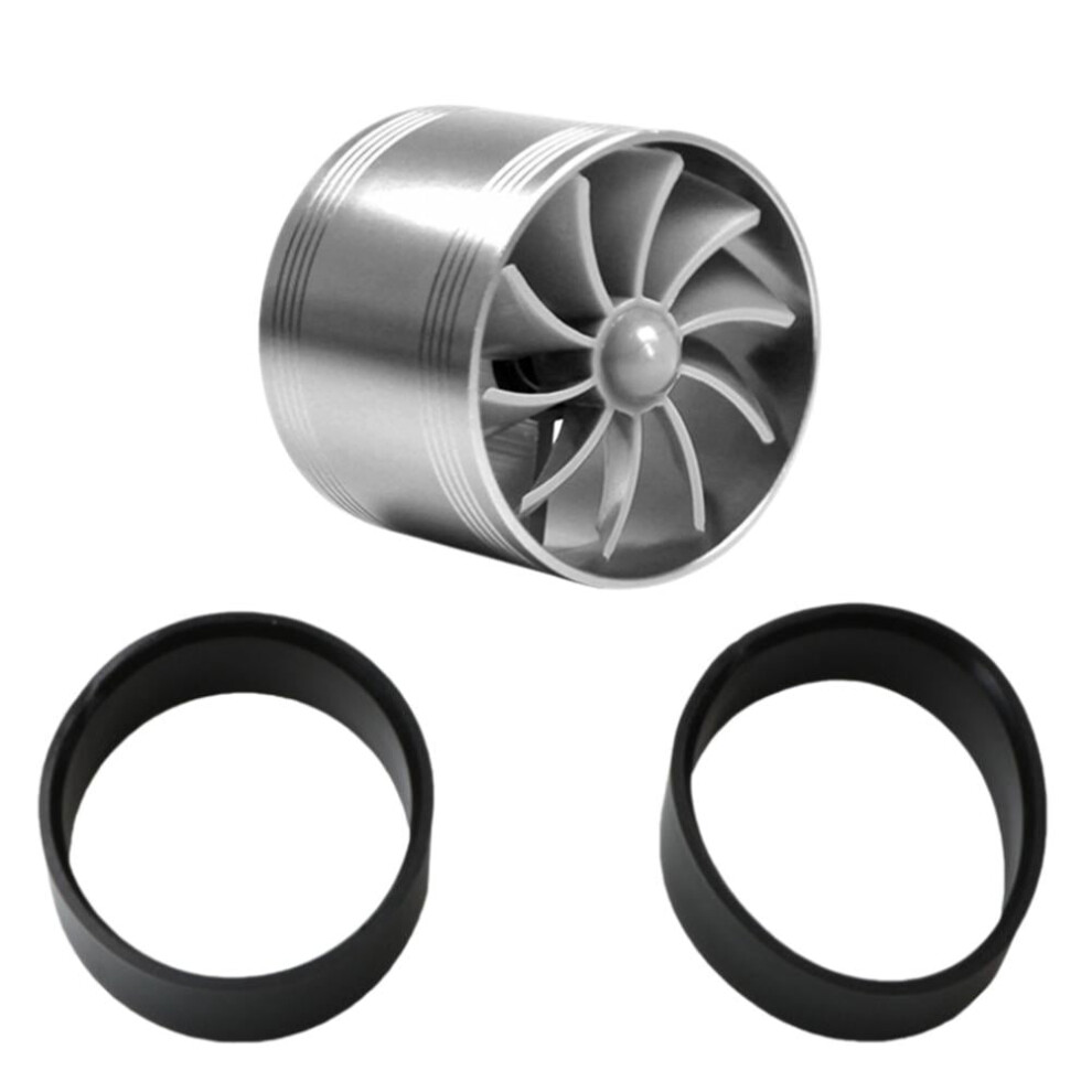 Car Turbine Supercharger Turbo Refit Car Turbonator Kit Single Fan |/ U8g5 S5f6 9104899367136