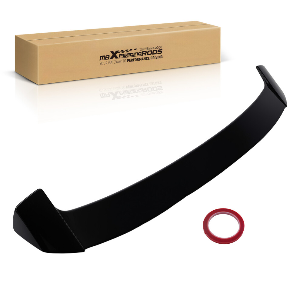 Rear Trunk Spoiler Wing Lip For Bmw 1 Series F20 F21 2015-2019 Glossy Abs Black 6931823944612
