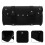 2Pièces De Rangement Noir Cuir Synthétique Durable 11