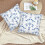 Μαξιλαροθήκες Dard Blue Tulip 16"X16" Σετ 2 καναπέδων ρουστίκ διακόσμηση σπιτιού για 1