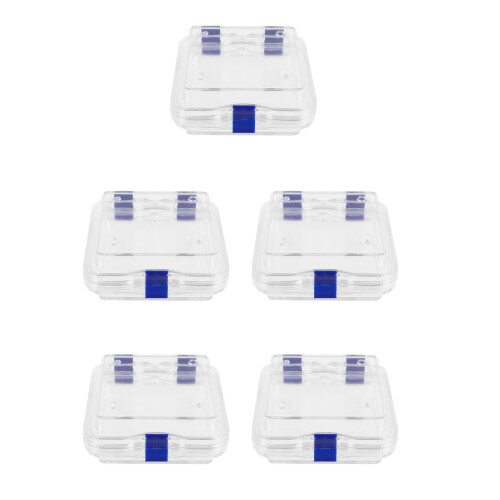 5Pièces Étuis Transparente Pièce Pour Prothèses Orthodontie 2