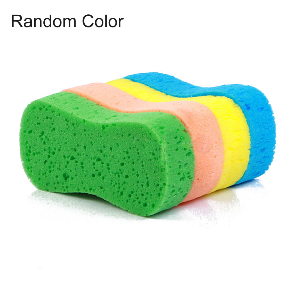 Hevirgo 11Pcs Large Vacuum Compressed Sponge Car Wash Magic Cleaning Tool Accessories,Random Color 9104899372673
