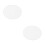 2Pièces Socle Transparent Rond En Pour Présentation Gâteau 6