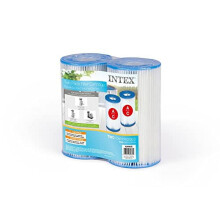 Cartouche filtrante de type A pour piscines, lot de 2, 1 unité, blanche