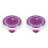 2Pièces Golf Violet Résistant Cadeau Portable 4