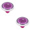 2Pièces Golf Violet Résistant Cadeau Portable 8