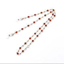 Catena per occhiali da donna con strass – 1 pezzo