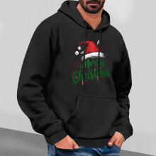Unisex kersthoodie voor mannen en stellen, grappige feestelijke hoodie.