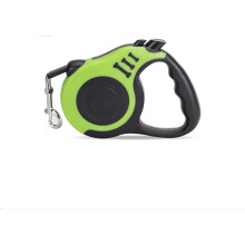 360 Tangle-Free Retractable Automatic Dog Leash | 16 ft Strong Nylon Tape | One-Handed Brake,Pause,Lock (Red,Large)