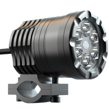 30W Motorcycle LED Working Lamp Modified Light Motorcycle Driving Light (Black)