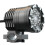 30W Motorcycle LED Working Lamp Modified Light Motorcycle Driving Light (Black) 1
