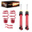 Rear Left Right Coilovers for VW Golf MK5 MK6 2003-2013 2PCS 1