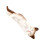 2Pcs Adorable Cat Figurine Brown Plastic Desktop Ornament 3