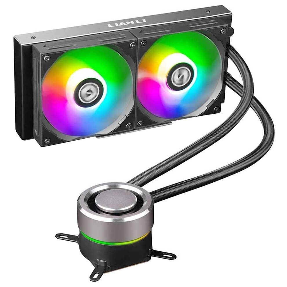 Lian-Li Galahad 240Mm Rgb Cpu Water Cooler Black 840353042117