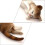 2Pcs Adorable Cat Figurine Brown Plastic Desktop Ornament 8