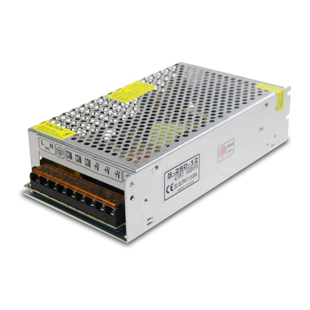 Dc 12V 20A 240W Power Supply Transformer Switch Ac 110V / 220V To 20Amp Switching Adapter Converter Led(20A) 9104899373359
