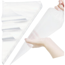 Extra Large 24" Piping Bags – 100Pcs Disposable, Thick Anti-Burst Icing Bags for Cupcakes, Cakes & Cookies