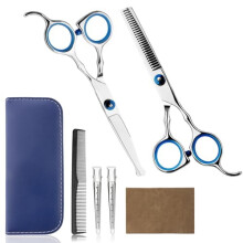 Professionele haarschaarset met effileerschaar