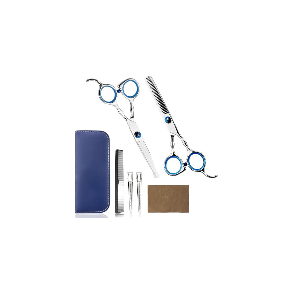 Professional Hair Cutting Scissors Set with Thinning Shears