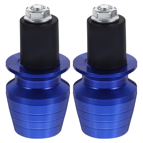 OUNONA 2pcs Motorcycle Handlebar End Plugs Gear Balanced Accessories