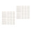 170Pièces Blanches Pour Guitare Papeterie Usage Maison 2