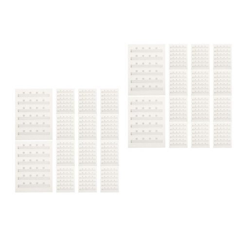 170Pièces Blanches Pour Guitare Papeterie Usage Maison 1