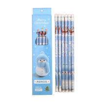 Christmas Pencils Cute Pencils Box Of 6 with Eraser Pencils Christmas Gifts
