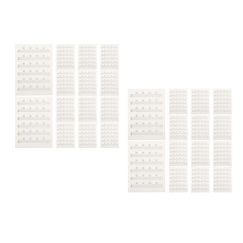 170Pièces Blanches Pour Guitare Papeterie Usage Maison 2