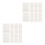 170Pièces Blanches Pour Guitare Papeterie Usage Maison 6