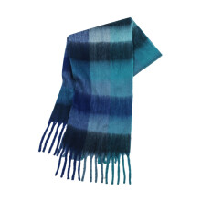 Fvwitlyh thermische nekdoek voor dames – warme, zachte, dikke sjaal met ruitjes- en dambordpatroon en kwastjes, geschikt voor de herfst/winter.