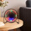 LED USB Clock Fan with Real Time Clock Display Function Summer Home Desk Fan 6 Inch Temperature 1
