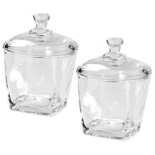 tarros de cristal para dulces, mantequilla, tarros de cristal pequeños, tarros de cristal para galletas, recipientes de cristal con tapa, tarros de