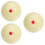 3Pièces Boules Billard Résine Blanches 6 Points Amateur 8