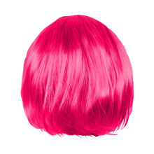 Perruque courte en cheveux humains pour femme, 30 cm, accessoire de mode pour carnaval et fĂŞtes.