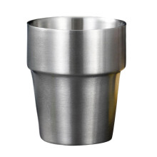 201 Stainless Steel Cup Stackable Drinking Mug Double Wall Vacuum Insulated Coffee Cup Reusable Drinkware for Home Camping Outdoor Activities