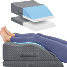 Memory Foam Leg Elevation Pillow 6" and 8"