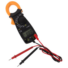 1 set di pinza amperometrica portatile in plastica per componenti elettronici per utensili elettrici con display LCD, strumento di prova