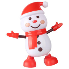 Boneco de Neve Cantante e Dançante com Luzes LED