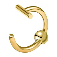 Anelli per labbra finti con clip a molla, anelli per naso finti, cerchi per labbra finti, piercing per il corpo, nuovo N9  Q5N2