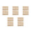 10Pièces Support Braille En Bois Multi, Outil Éducatif Pour Aveugles 4