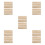 10Pièces Support Braille En Bois Multi, Outil Éducatif Pour Aveugles 9