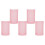 Flute storage case ABS scratch-resistant 5-pack 1