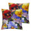 2Pansy Perfection Spring Μαξιλαροθήκες, Μαλακό Λούτρινο 1