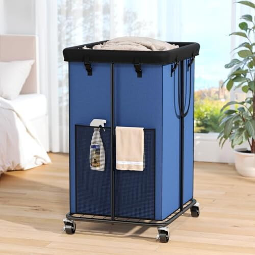 150L Rolling Laundry Hamper with Wheels