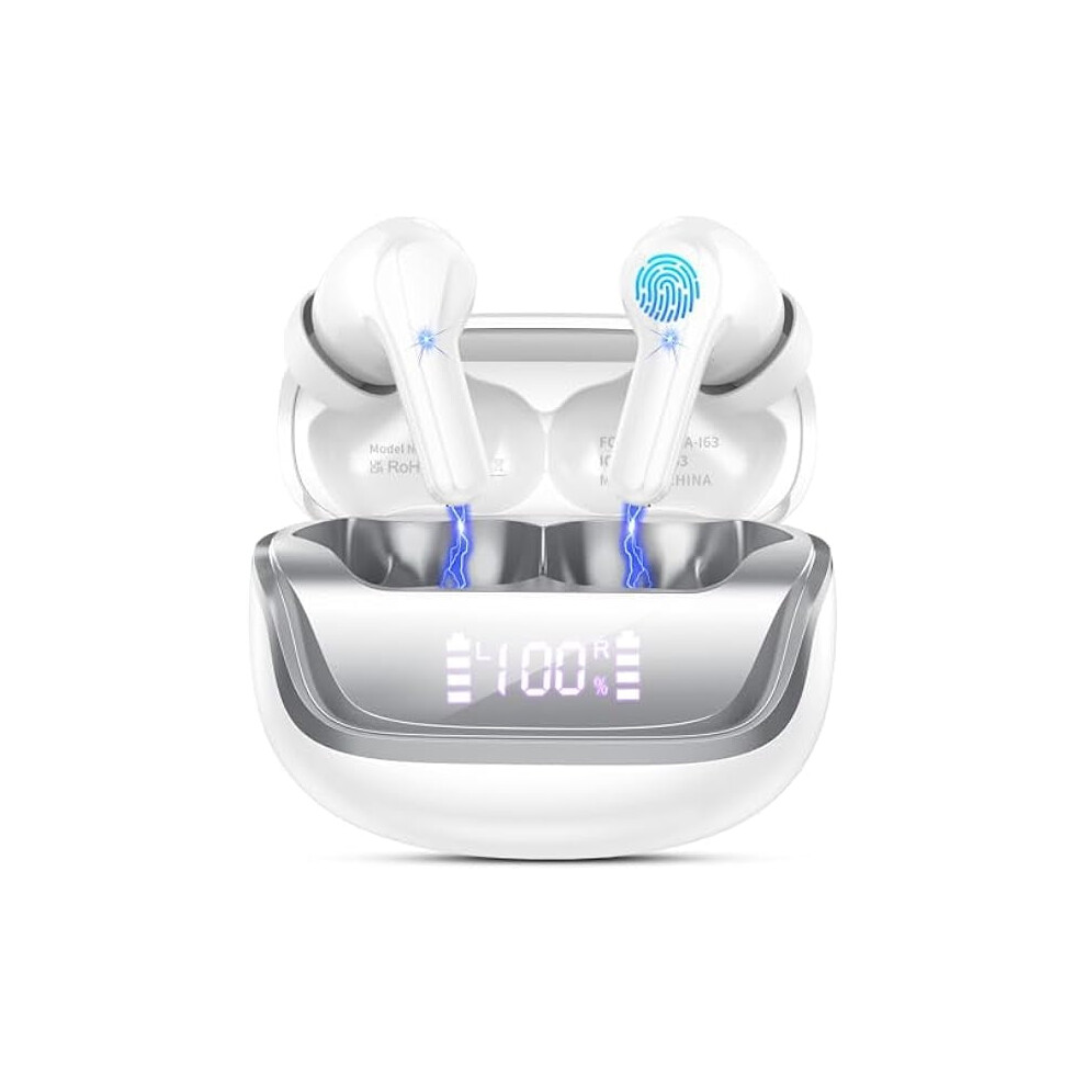Wireless Earbuds Bluetooth 5.4 with Noise Cancellation